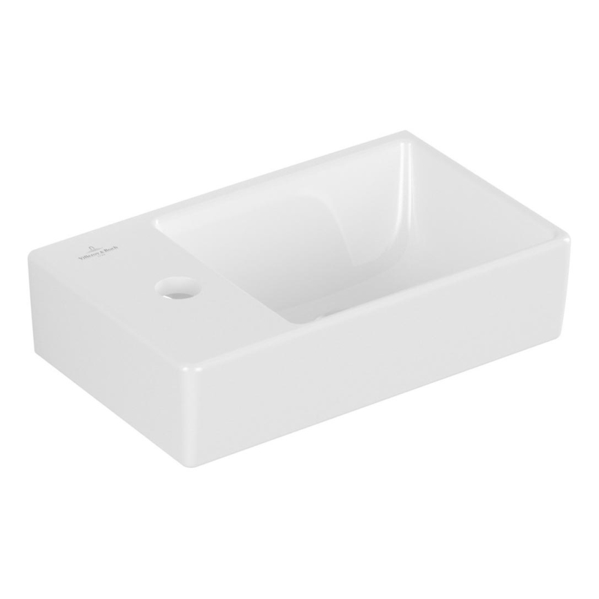 Villeroy & Boch 43003R01 - Závěsné umyvadlo AVENTO 36x22 cm keramika/bílá