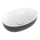 Villeroy & Boch 438848BCT8 - Zápustné umyvadlo ARTIS 48x32,5 cm keramika/černá