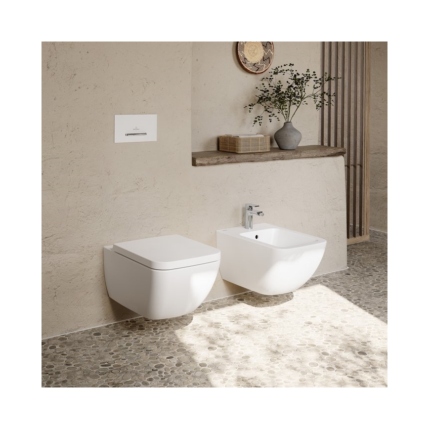 Villeroy & Boch 441100R1 - Závěsný bidet VENTICELLO keramika/bílá