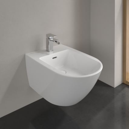 Villeroy & Boch 447000R1 - Závěsný bidet SUBWAY 3.0 keramika/bílá