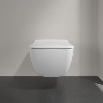 Villeroy & Boch 4611RS01 - Závěsné WC s prkénkem SoftClose VENTICELLO keramika/bílá