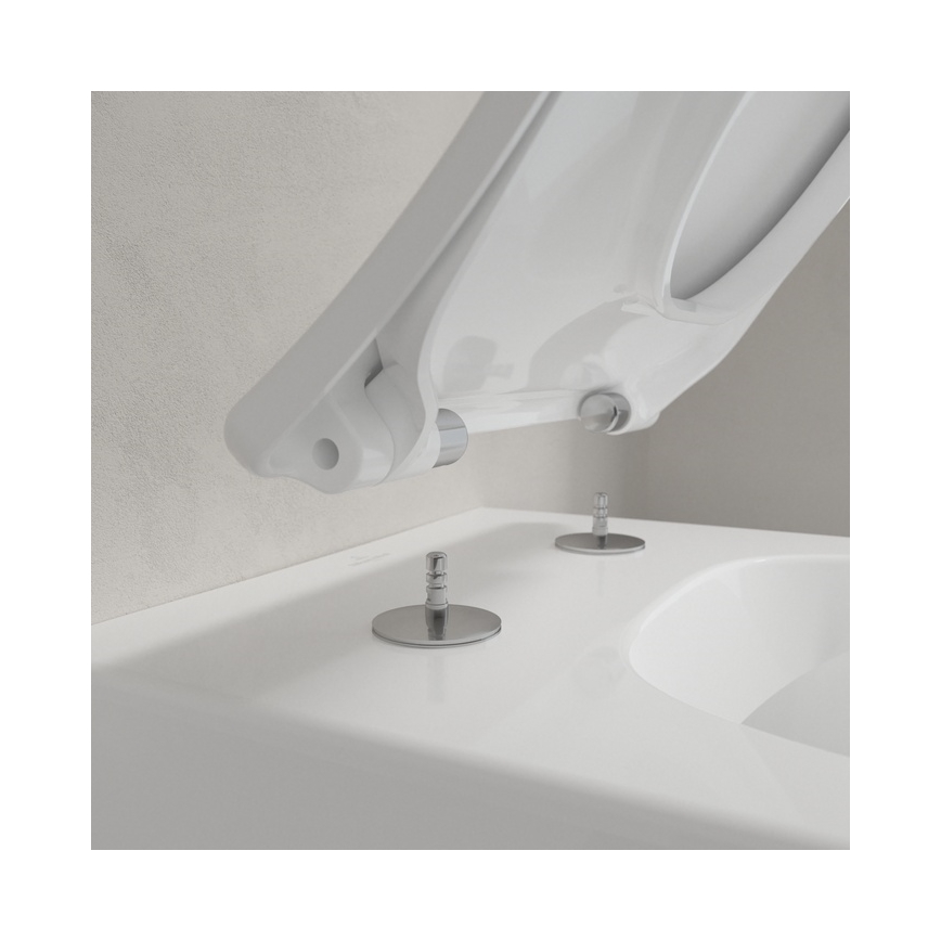 Villeroy & Boch 4611RS01 - Závěsné WC s prkénkem SoftClose VENTICELLO keramika/bílá