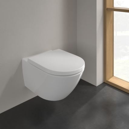 Villeroy & Boch 4670T0R1 - Závěsné WC SUBWAY 3.0 keramika/bílá