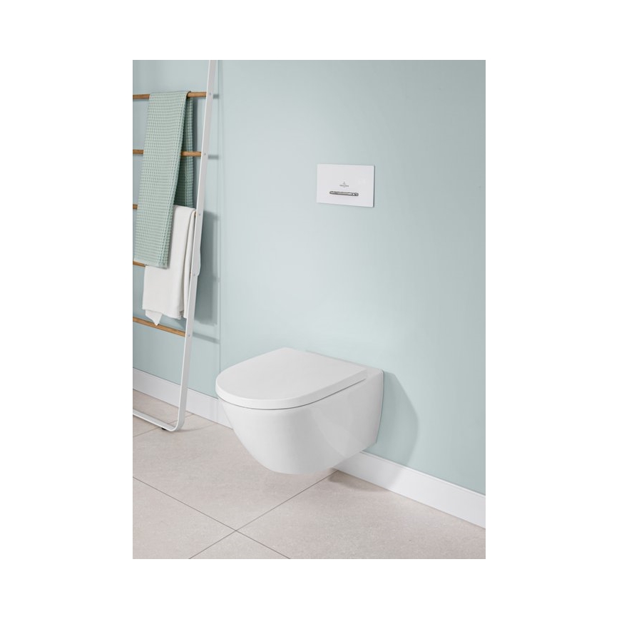 Villeroy & Boch 4670T0T2 - Závěsné WC SUBWAY 3.0 keramika/bílá