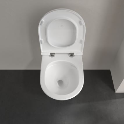 Villeroy & Boch 4670T9R1 - Závěsné WC s prkénkem SoftClose SUBWAY 3.0 keramika/bílá