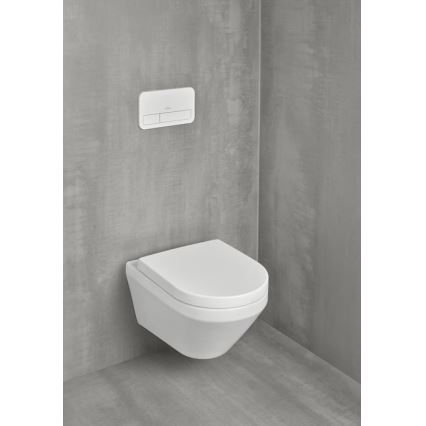 Villeroy & Boch 4694CLR1 - Závěsné WC s prkénkem SoftClose ARCHITECTURA keramika/bílá