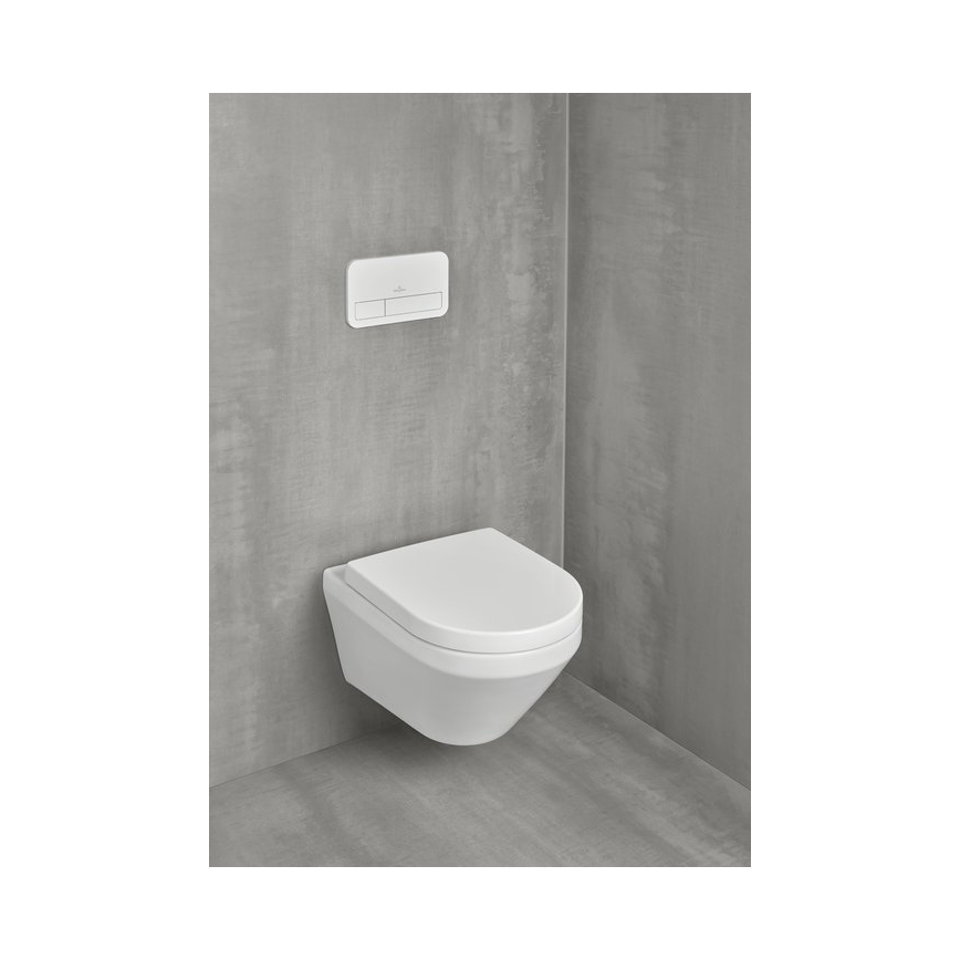 Villeroy & Boch 4694CLR1 - Závěsné WC s prkénkem SoftClose ARCHITECTURA keramika/bílá