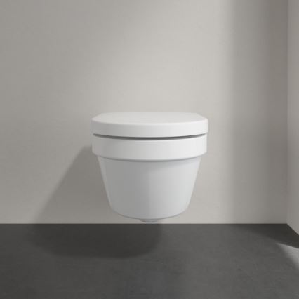 Villeroy & Boch 4694HR01 - Závěsné WC s prkénkem SoftClose ARCHITECTURA keramika/bílá