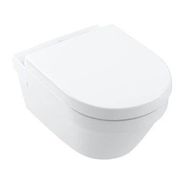 Villeroy & Boch 4694HRR1 - Závěsné WC s prkénkem SoftClose ARCHITECTURA keramika/bílá