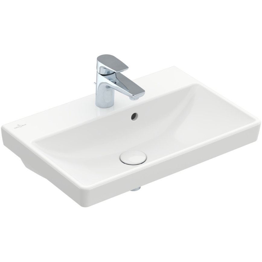 Villeroy & Boch 4A005501 - Závěsné umyvadlo AVENTO 55x37 cm keramika/bílá