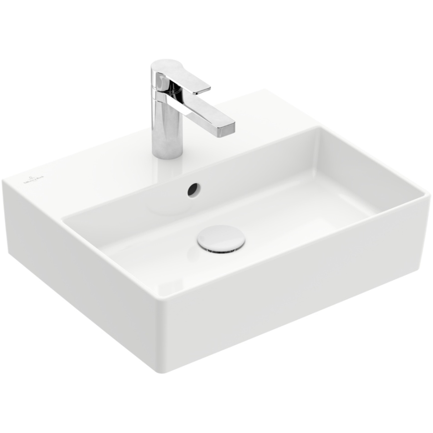 Villeroy & Boch 4A225G01 - Závěsné umyvadlo/na desku MEMENTO 50x42cm keramika/bílá