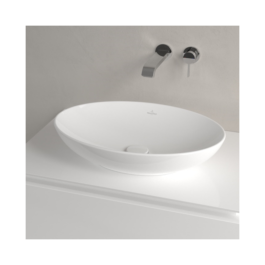 Villeroy & Boch 4A470101 - Umyvadlo na desku LOOP&FRIENDS 56x38 cm keramika/bílá