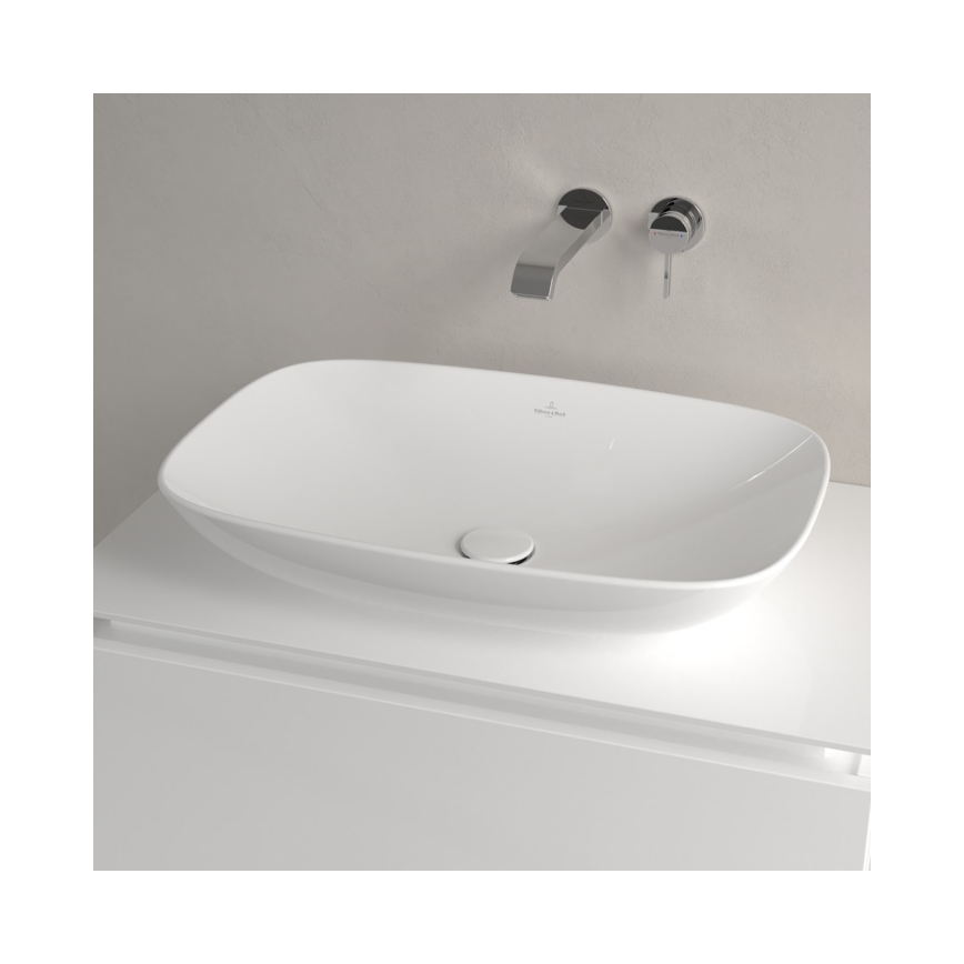 Villeroy & Boch 4A500001 - Umyvadlo na desku LOOP&FRIENDS 62x42 cm keramika/bílá