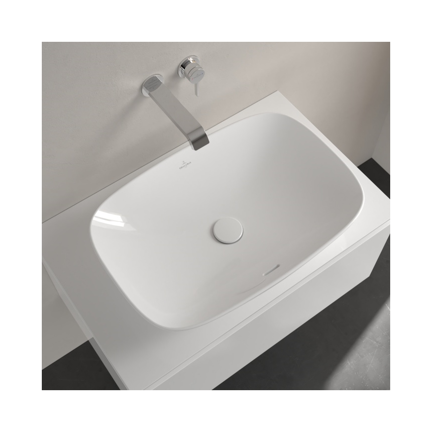 Villeroy & Boch 4A500001 - Umyvadlo na desku LOOP&FRIENDS 62x42 cm keramika/bílá