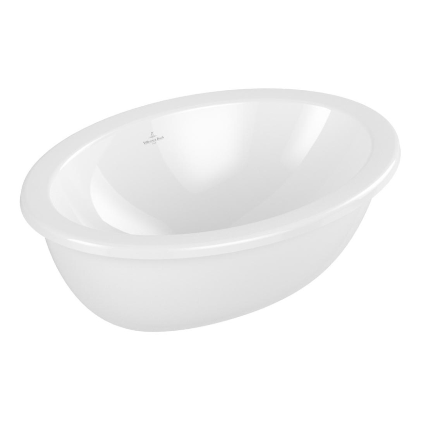 Villeroy & Boch 4A540001 - Zápustné umyvadlo LOOP&FRIENDS 48,5x32,5 cm keramika/bílá