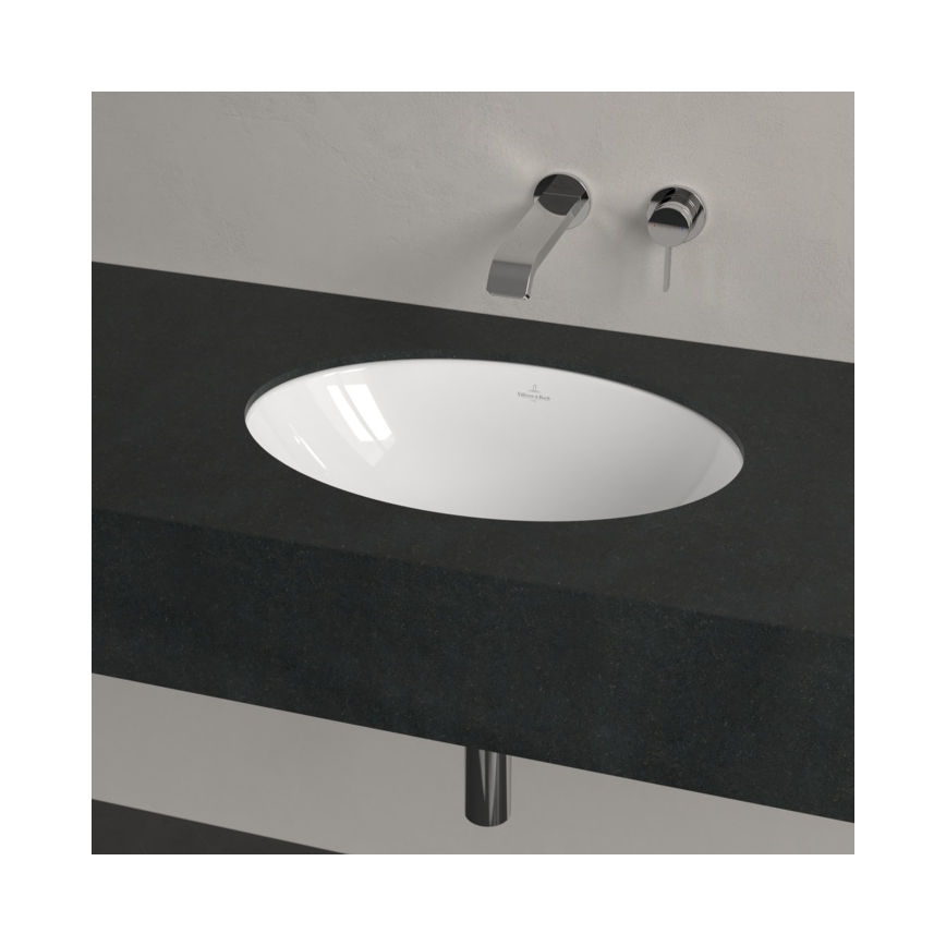 Villeroy & Boch 4A540001 - Zápustné umyvadlo LOOP&FRIENDS 48,5x32,5 cm keramika/bílá