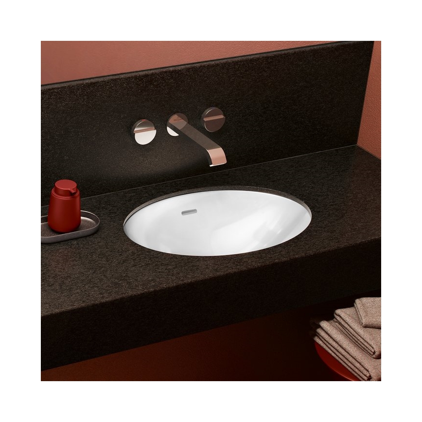 Villeroy & Boch 4A540001 - Zápustné umyvadlo LOOP&FRIENDS 48,5x32,5 cm keramika/bílá