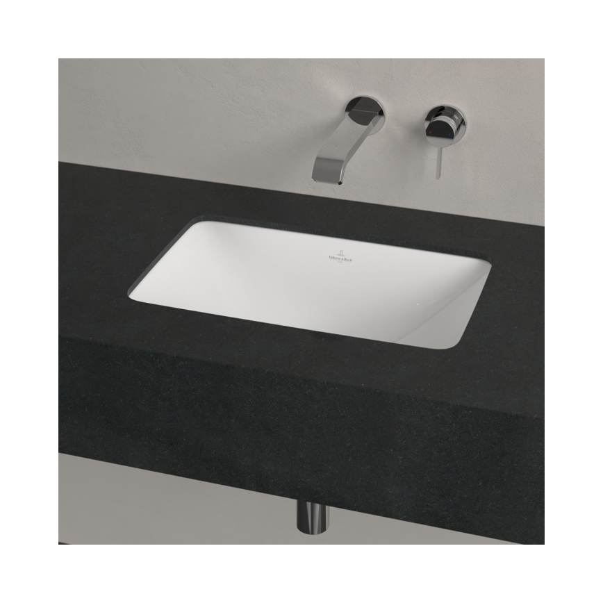 Villeroy & Boch 4A560101 - Zápustné umyvadlo LOOP&FRIENDS 45x28 cm keramika/bílá