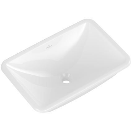 Villeroy & Boch 4A570001 - Zápustné umyvadlo LOOP&FRIENDS 54x34 cm keramika/bílá