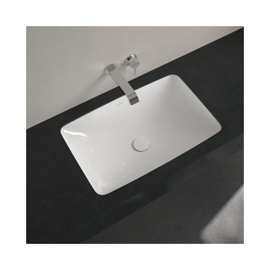 Villeroy & Boch 4A580001 - Zápustné umyvadlo LOOP&FRIENDS 61,5x38 cm keramika/bílá