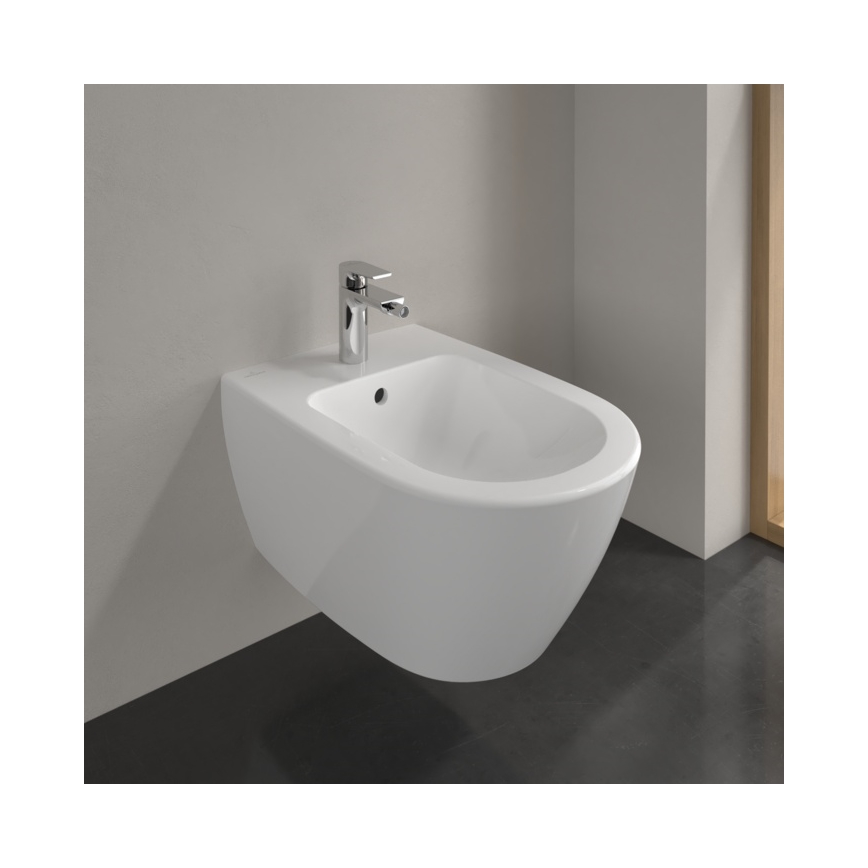 Villeroy & Boch 54000001 - Závěsný bidet SUBWAY 2.0 37x56 cm keramika/bílá
