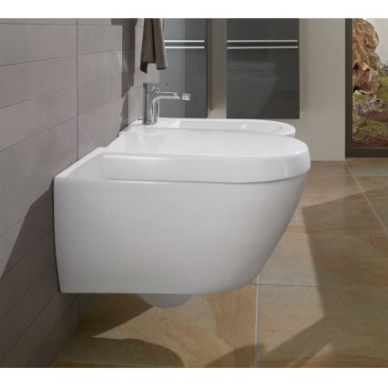 Villeroy & Boch 54000001 - Závěsný bidet SUBWAY 2.0 37x56 cm keramika/bílá