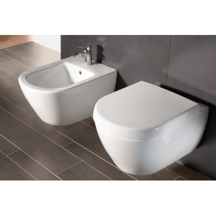 Villeroy & Boch 54000001 - Závěsný bidet SUBWAY 2.0 37x56 cm keramika/bílá