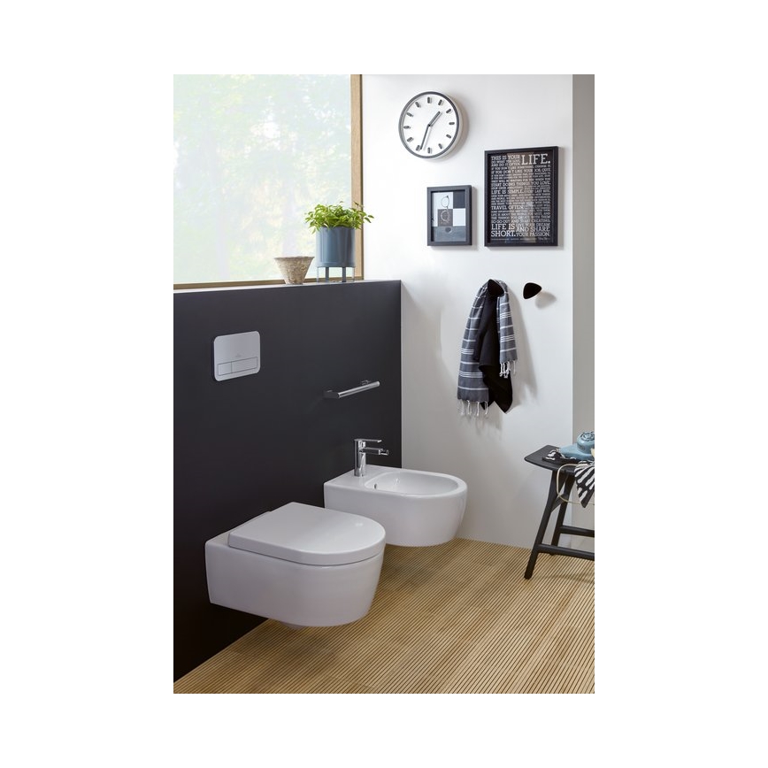Villeroy & Boch 54050001 - Závěsný bidet AVENTO keramika/bílá