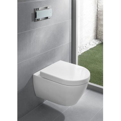 Villeroy & Boch 56001001 - Závěsné WC SUBWAY 2.0 keramika/bílá