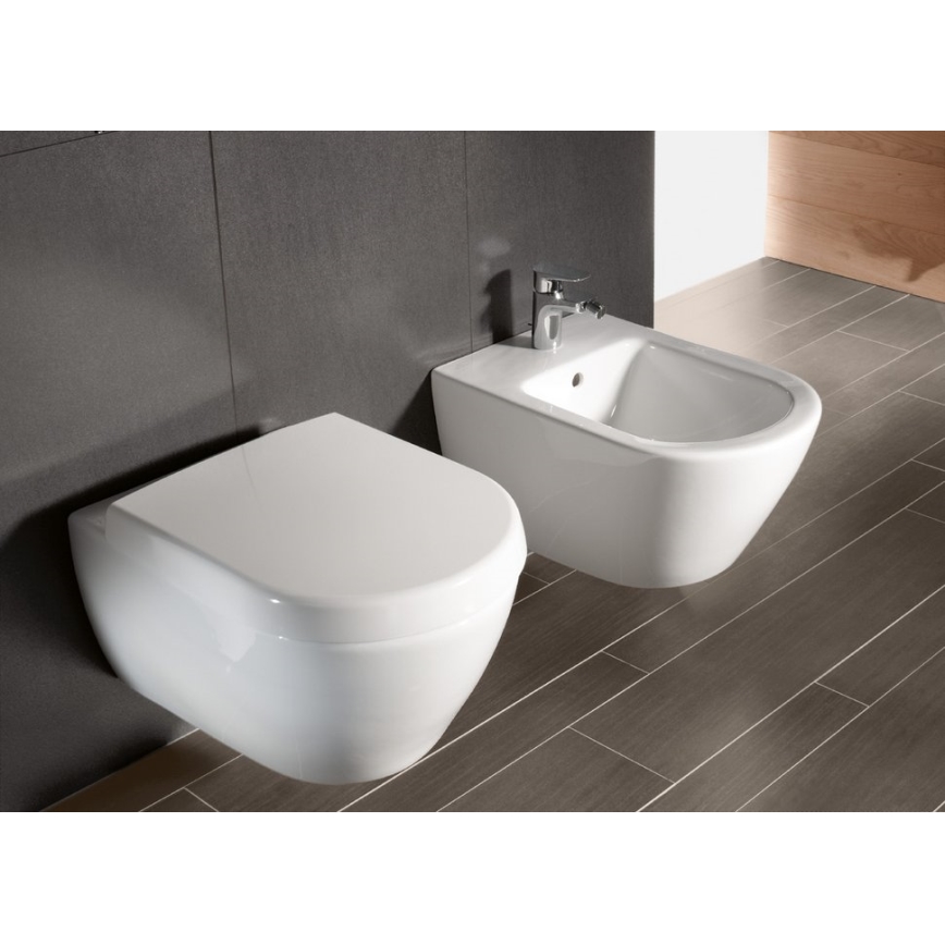 Villeroy & Boch 56001001 - Závěsné WC SUBWAY 2.0 keramika/bílá