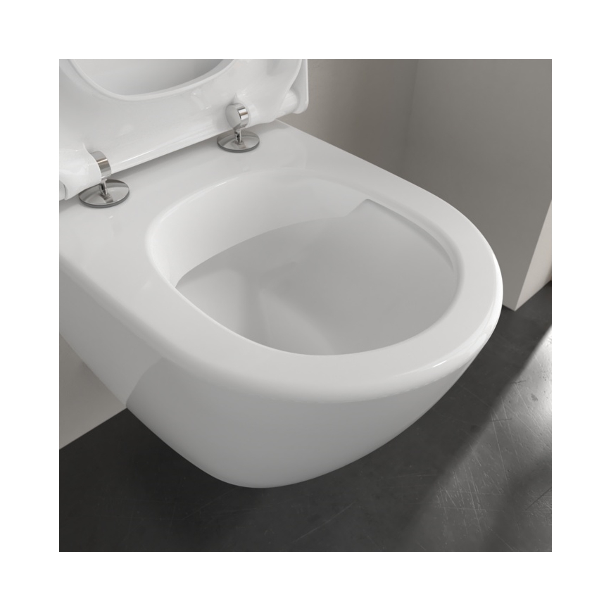 Villeroy & Boch 5606R0R1 - Závěsné WC SUBWAY 2.0 keramika/bílá