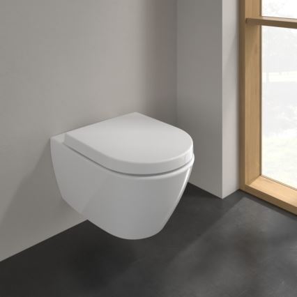 Villeroy & Boch 5614R001 - Závěsné WC SUBWAY 2.0 keramika/bílá