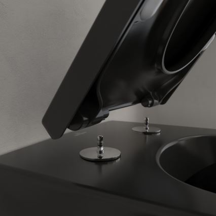 Villeroy & Boch 5614R0R7 - Závěsné WC SUBWAY keramika/černá