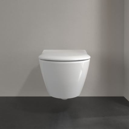 Villeroy & Boch 5614R2R1 - Závěsné WC s prkénkem SoftClose SUBWAY 2.0 keramika/bílá