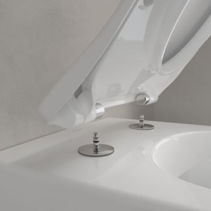 Villeroy & Boch 5614R2R1 - Závěsné WC s prkénkem SoftClose SUBWAY 2.0 keramika/bílá