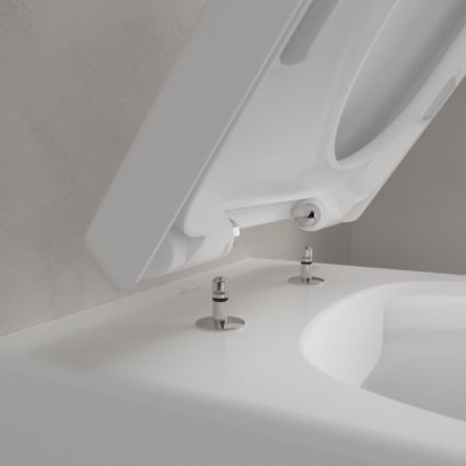 Villeroy & Boch 5656HRRW - Závěsné WC s prkénkem SoftClose AVENTO keramika/bílá