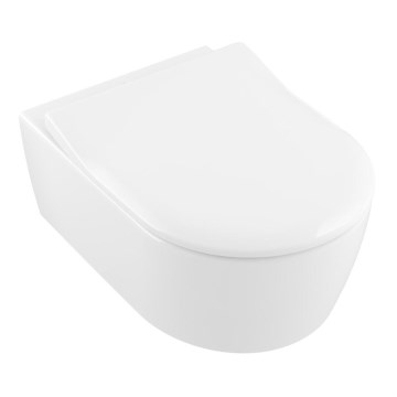 Villeroy & Boch 5656RSR1 - Závěsné WC s prkénkem SoftClose AVENTO keramika/bílá