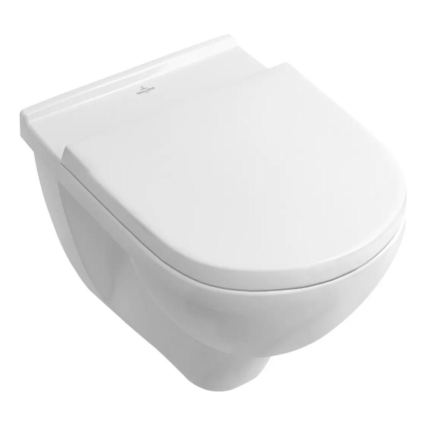 Villeroy & Boch 5660H101 - Závěsné WC s prkénkem O.NOVO keramika/bílá