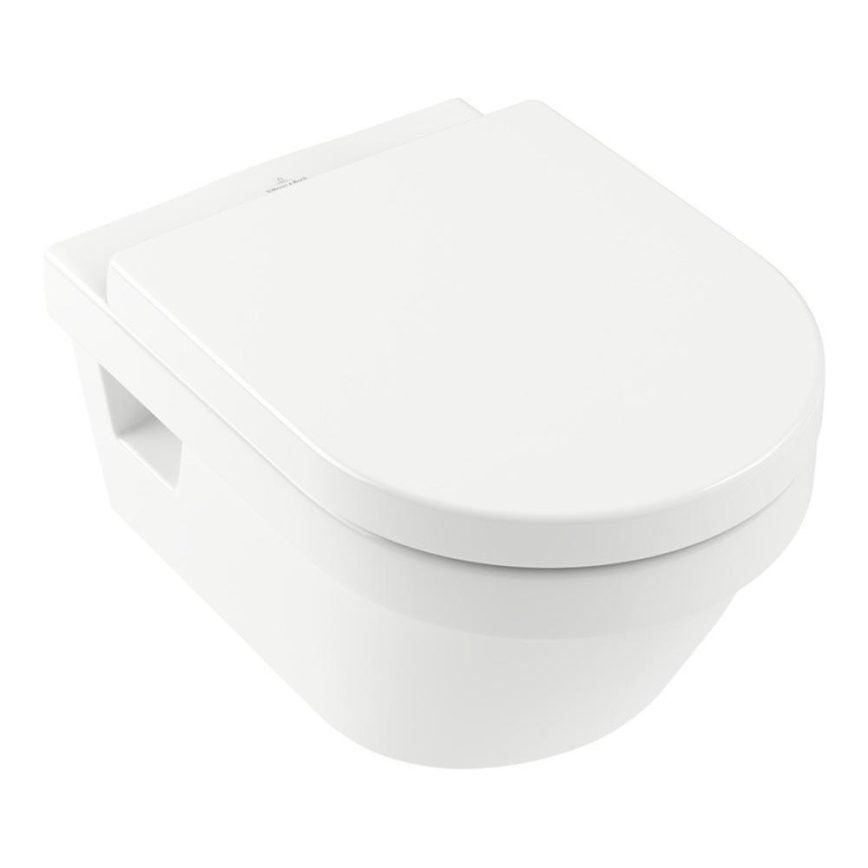 Villeroy & Boch 5684HRR1 - Závěsné WC s prkénkem SoftClose ARCHITECTURA keramika/bílá