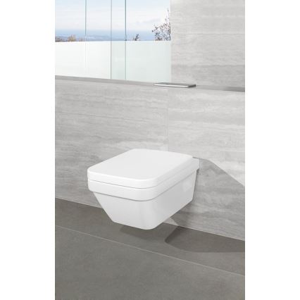 Villeroy & Boch 5685HR01 - Závěsné WC s prkénkem SoftClose ARCHITECTURA keramika/bílá