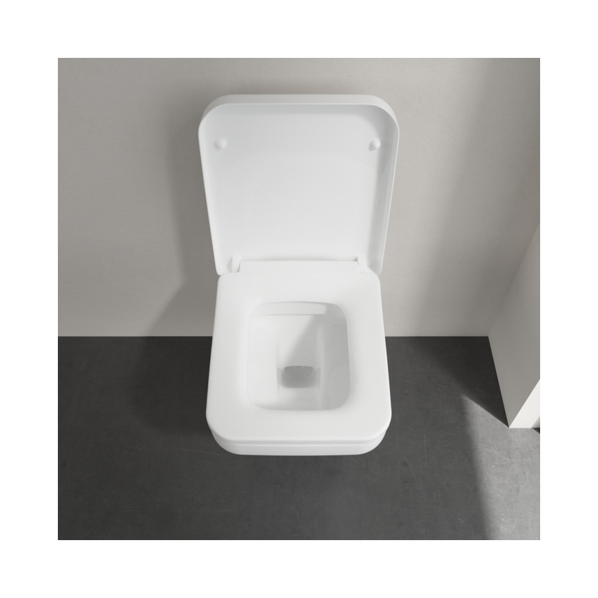 Villeroy & Boch 5685HR01 - Závěsné WC s prkénkem SoftClose ARCHITECTURA keramika/bílá