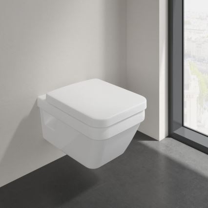 Villeroy & Boch 5685HR01 - Závěsné WC s prkénkem SoftClose ARCHITECTURA keramika/bílá