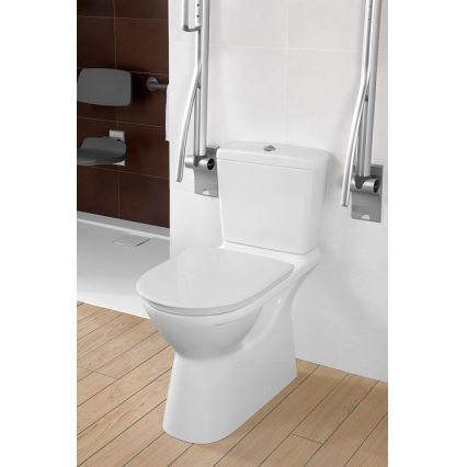 Villeroy & Boch 5760G101 - Splachovací kombi WC nádrž O.NOVO zadní/boční přívod bílá