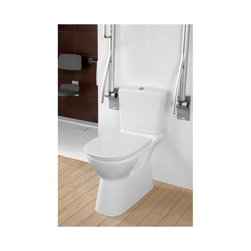 Villeroy & Boch 5760G101 - Splachovací kombi WC nádrž O.NOVO zadní/boční přívod bílá