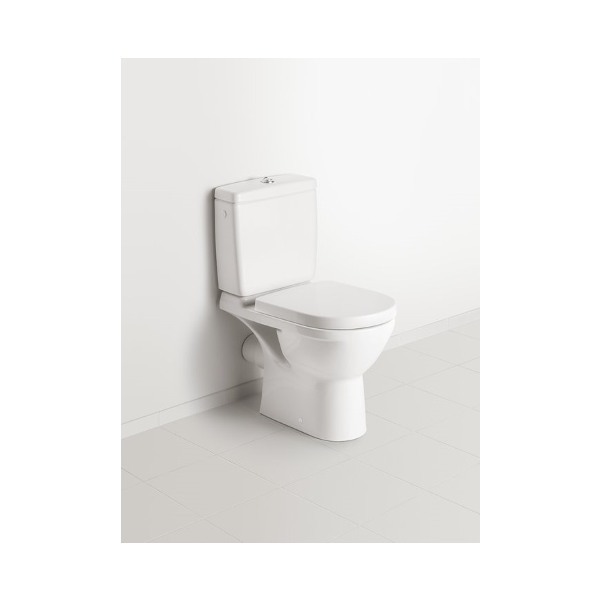Villeroy & Boch 5788S101 - Splachovací kombi WC nádrž O.NOVO zadní/boční přívod bílá