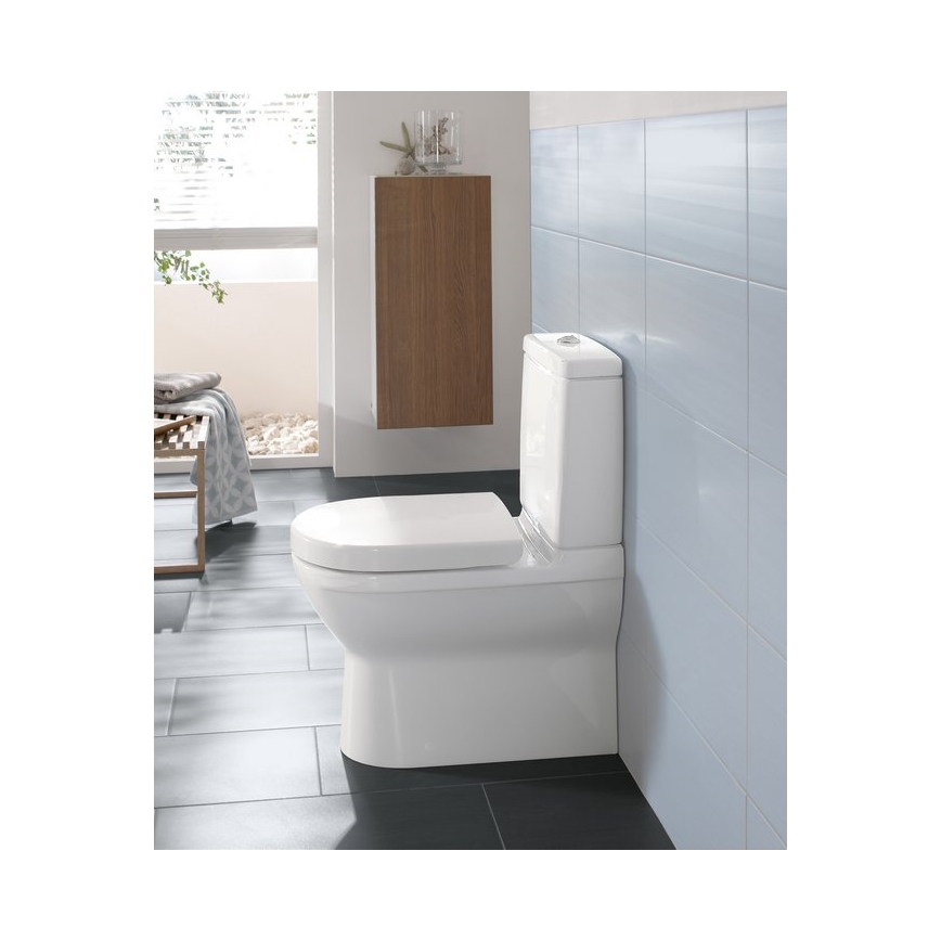 Villeroy & Boch 5788S101 - Splachovací kombi WC nádrž O.NOVO zadní/boční přívod bílá