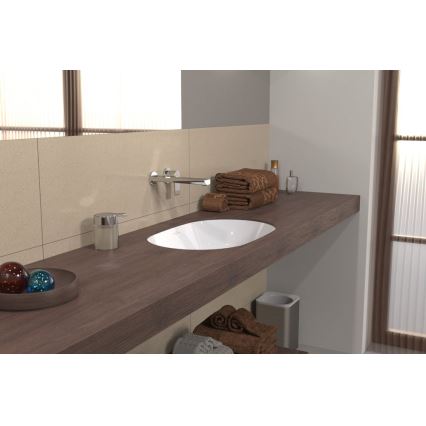 Villeroy & Boch 5A766001 - Zápustné umyvadlo ARCHITECTURA 57x37,5 cm keramika/bílá