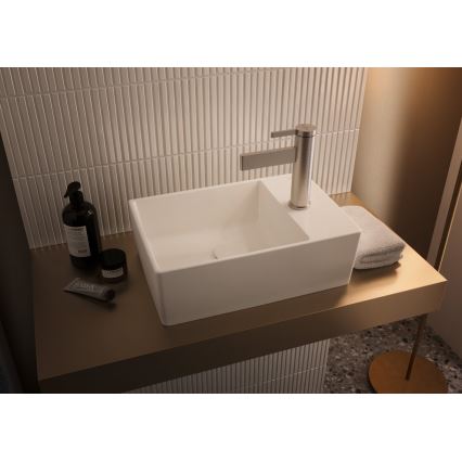 Villeroy & Boch 68100001 - Umyvadlová výpusť bílá/lesklý chrom