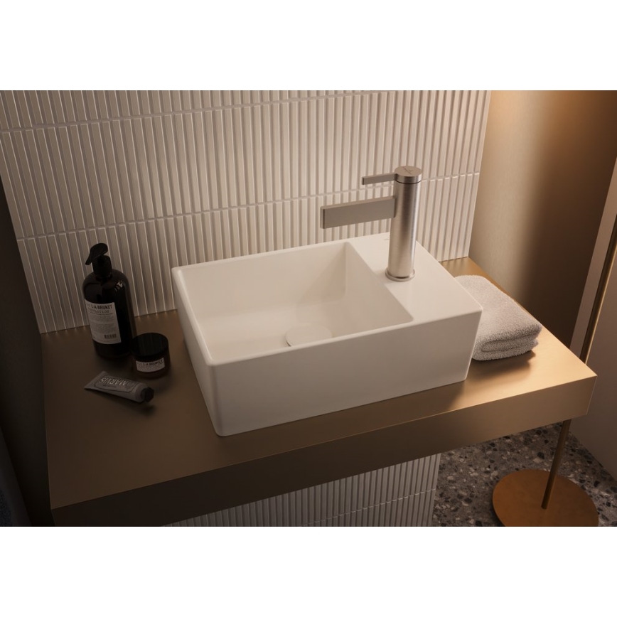 Villeroy & Boch 68100001 - Umyvadlová výpusť bílá/lesklý chrom