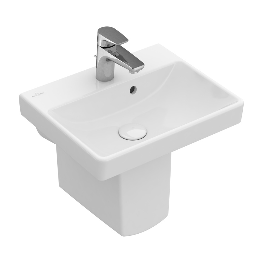 Villeroy & Boch 73584501 - Závěsné umyvadlo AVENTO 45x37 cm keramika/bílá